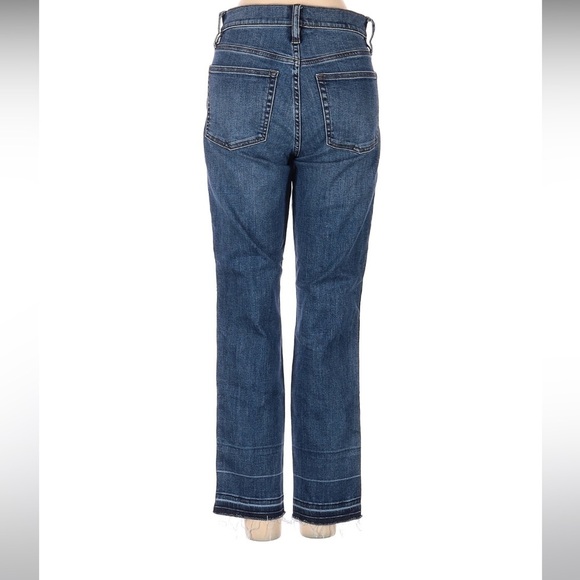 J crew women’s jeans size 25 vintage straight blue jeans high rise - Picture 4 of 11